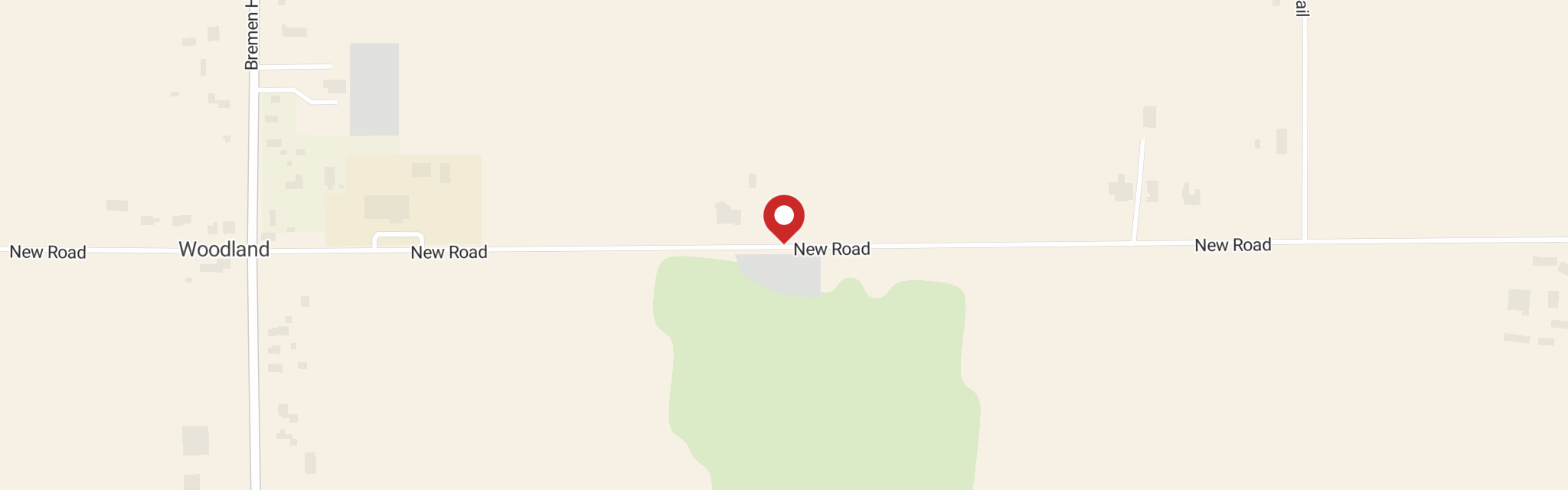 Map of St Paul Lutheran Church at 15697 New Rd, Mishawaka, IN 46544