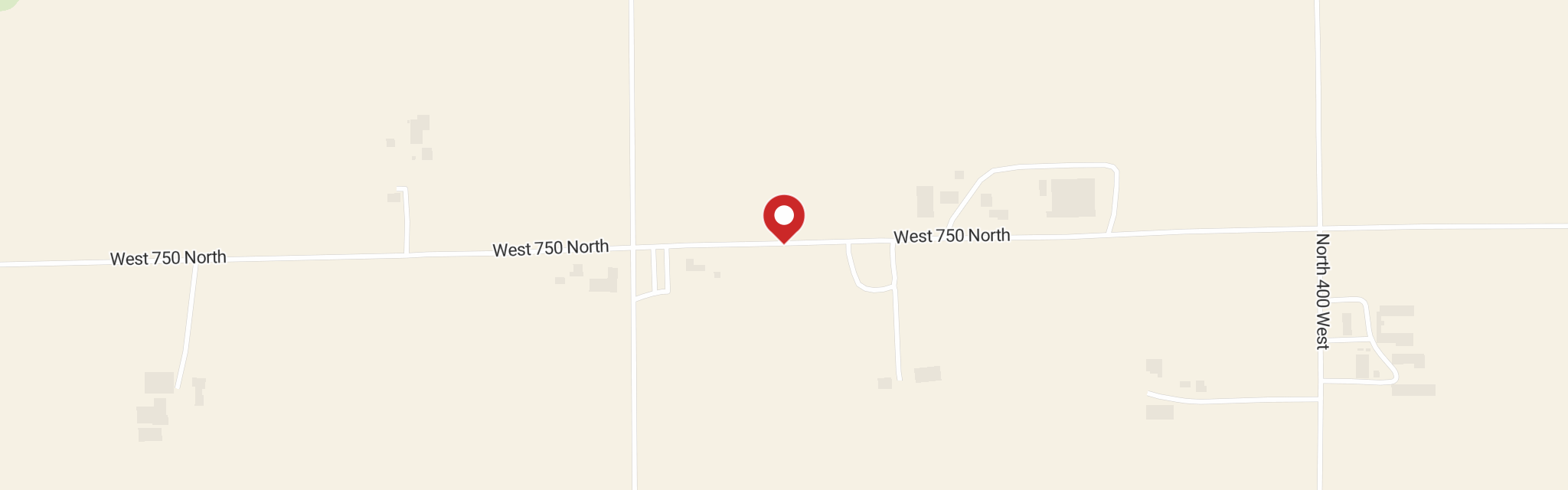 Map of St Paul's Lutheran Church at 4510 W 750 N, Decatur, IN 46733
