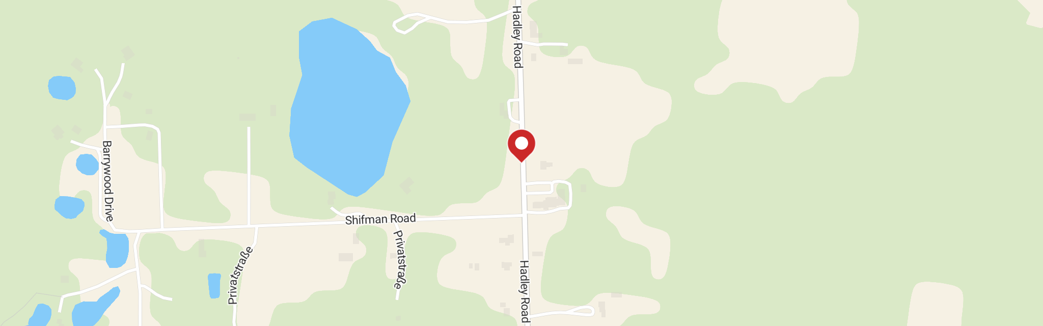 Map of Christ Lutheran Church at 5245 Hadley Rd, Goodrich, MI 48438