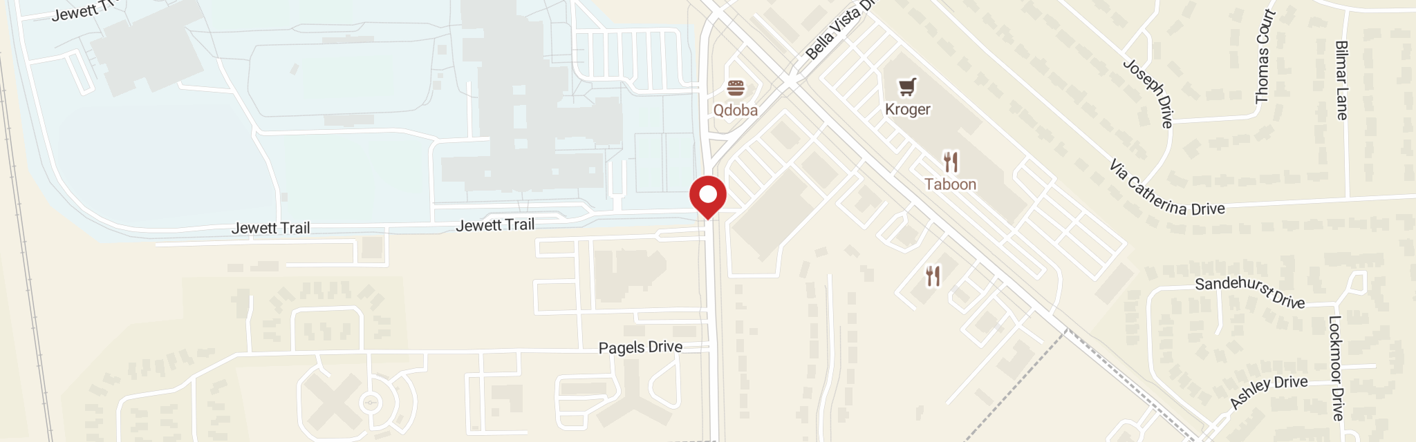 Map of Faith Lutheran Church at 12534 Holly Rd, Grand Blanc, MI 48439
