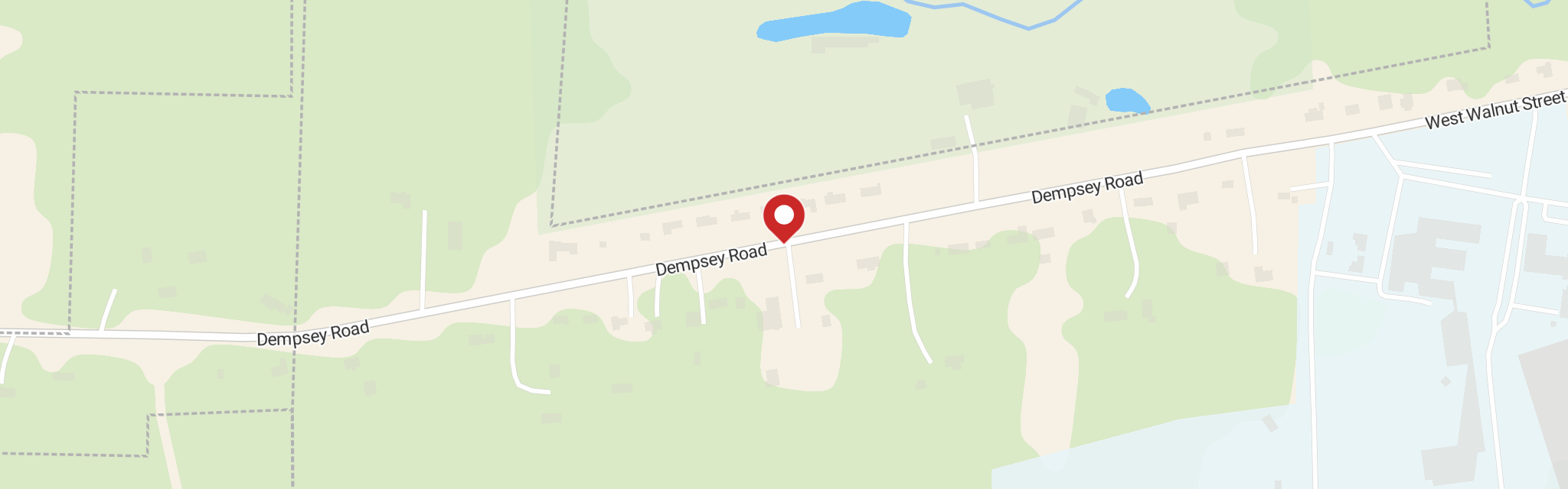 Map of Hope Lutheran Church at 1123 W Walnut St, St Charles, MI 48655