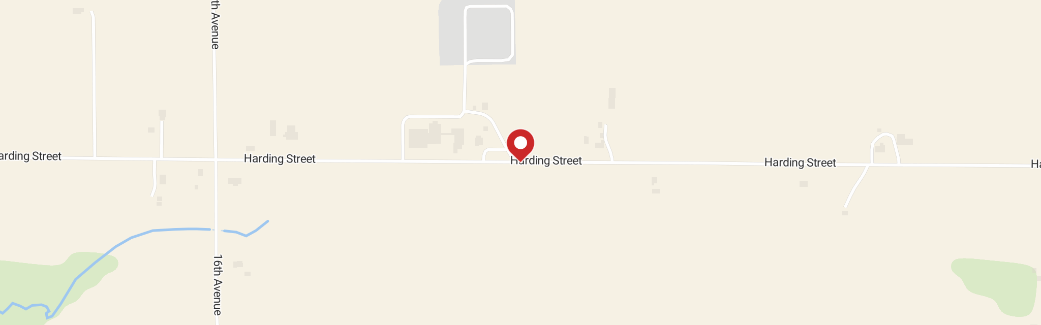 Map of Trinity Lutheran Church at 1379 Harding St, Conklin, MI 49403