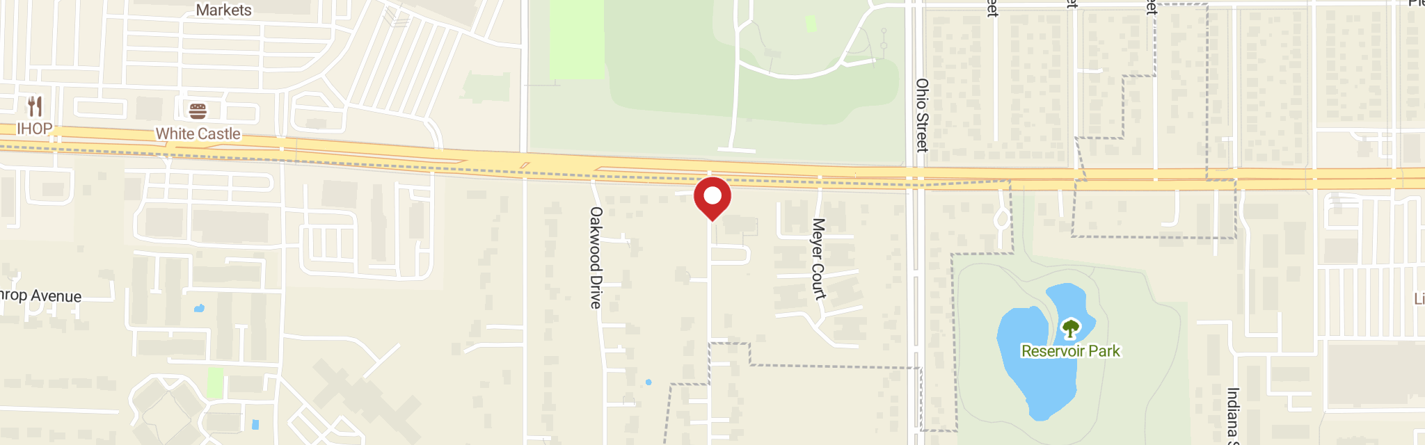 Map of Messiah Lutheran Church at 3015 Pritchard Dr, Racine, WI 53406