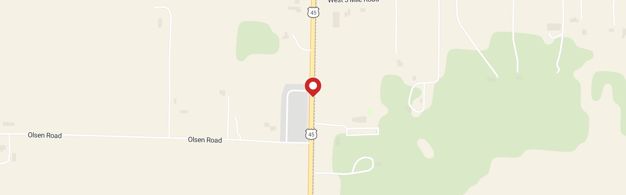 Map of North Cape Lutheran Church at 2644 124th St, Franksville, WI 53126